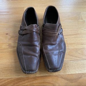 Men’s 10 Brown Leather Kenneth Cole Shoes